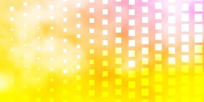 Light Pink, Yellow vector template with rectangles.