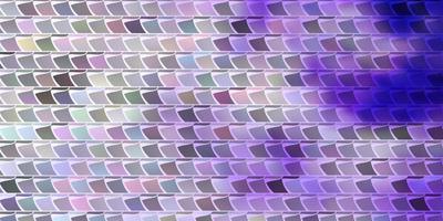 Light Purple vector template with rectangles.