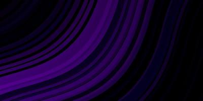 Dark Purple, Pink vector template with curves.