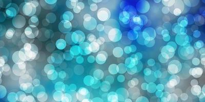 Light BLUE vector backdrop with dots.