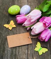 Easter greeting card photo