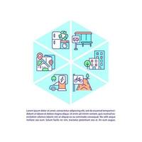 Maintain air quality in city concept line icons with text. PPT page vector template with copy space. Brochure, magazine, newsletter design element. Alternative transport linear illustrations on white