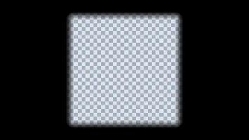 Old frame cinematic. Vintage video effect. Vector illustration.