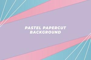 el papel abstracto es un fondo colorido, un diseño creativo para papel tapiz pastel vector