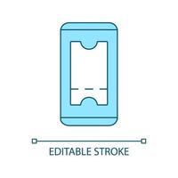 Paper wipes RGB color icon. Package of napkins. Soft tissue for kitchen and bathroom. Domestic hygiene. Isolated vector illustration. Simple filled line drawing. Editable stroke. Arial font used