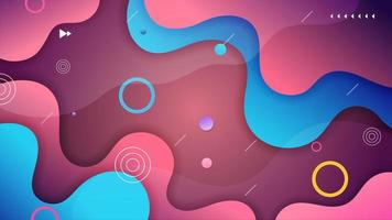 Vector abstract background with gradient color and dynamic shadow on background. Vector background for wallpaper. Eps 10