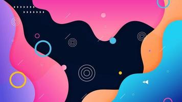 Vector abstract background with gradient color and dynamic shadow on background. Vector background for wallpaper. Eps 10