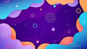 Vector abstract background with gradient color and dynamic shadow on background. Vector background for wallpaper. Eps 10