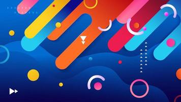 Vector abstract background with gradient color and dynamic shadow on background. Vector background for wallpaper. Eps 10