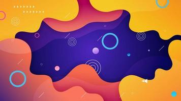 Vector abstract background with gradient color and dynamic shadow on background. Vector background for wallpaper. Eps 10