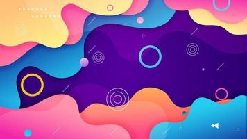 Vector abstract background with gradient color and dynamic shadow on background. Vector background for wallpaper. Eps 10