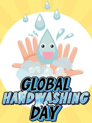 Global Hand Washing Day Banner Design