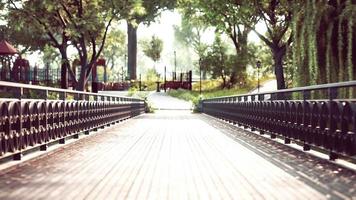 view of deserted bridge in the middle of the COVID-19 pandemic video