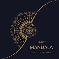 Luxury mandala background with  arabesque pattern Arabic Islamic east style. Decorative mandala for print, poster, cover, brochure, flyer, banner vector