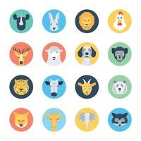 Trendy Animal Concepts vector