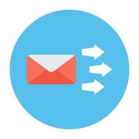 Sending Mail Concepts vector