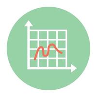 Line Chart Concepts vector