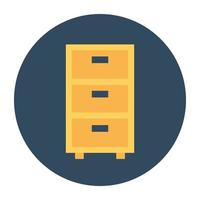 Chest of Drawers vector