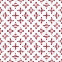 Red and white color seamless pattern texture and template. Multicolored. Colorful ornamental graphic design. vector