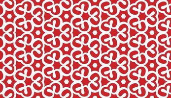 Red and white color seamless pattern texture and template. Multicolored. Colorful ornamental graphic design. vector