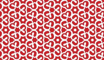 Red and white color seamless pattern texture and template. Multicolored. Colorful ornamental graphic design. vector