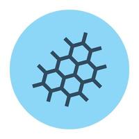 Trendy Molecule Concepts vector