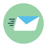 Sending Mail Concepts vector