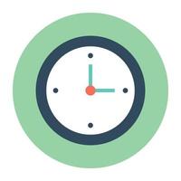 Trendy Clock Concepts vector