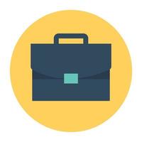 Trendy Briefcase Concepts vector