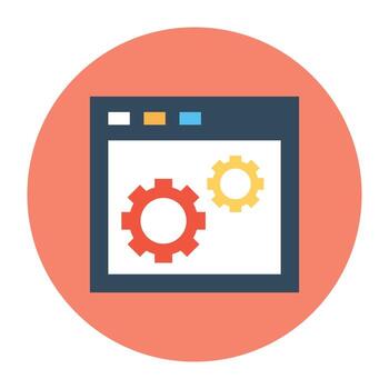conceptos de optimización de sitios web vector