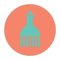 Afro Comb Concepts vector