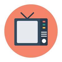 Vintage TV Concepts vector