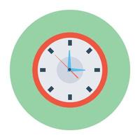 Trendy Clock Concepts vector