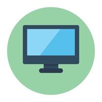 Trendy Monitor Concepts vector