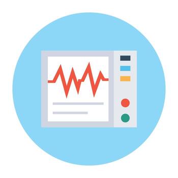 Ecg Machine Concepts vector