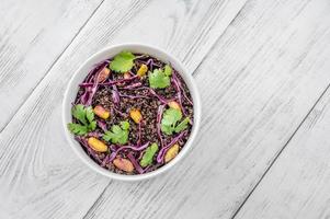 Crunchy quinoa salad photo