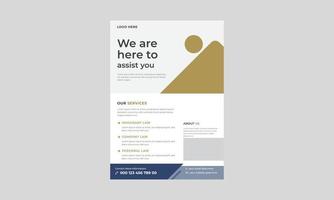 Law firm flyer design, Lawyer flyer design digital marketing for law firms vector design, Lawyer service poster leaflet template,
