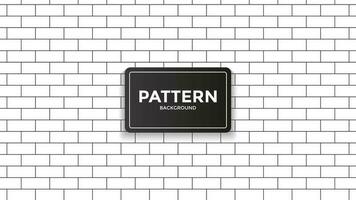 Vector of Brick Pattern. Good for additional design, additional element, etc.