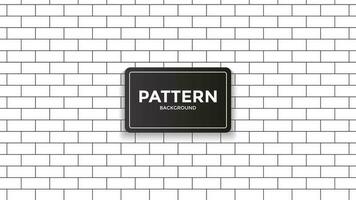 Vector of Brick Pattern. Good for additional design, additional element, etc.