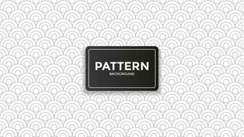 Vector of Seamless Circle Pattern. Perfect for background design, additional design, etc.