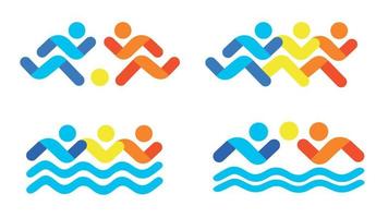 Set of sport icons vector