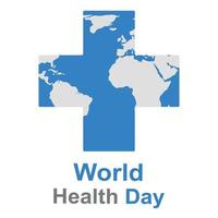World Health Day illustration. vector