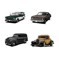 classic car vector