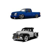 pickup truck vector