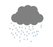 rain background with water vector