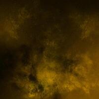 abstract dark yellow space elegant smoke universe with star and galaxy milk white stardust dynamic on space. photo