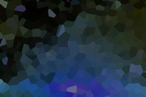 abstract dark blue mosaic gradient polygon layout grid geometric vintage elegant texture on dark. photo