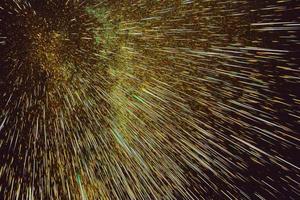 abstract dark yellow space elegant smoke universe with star and galaxy milk white stardust dynamic on space. photo
