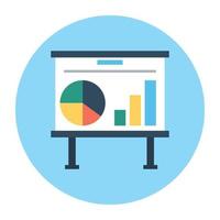 Graph Presentation Concepts vector