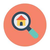House Search Concepts vector